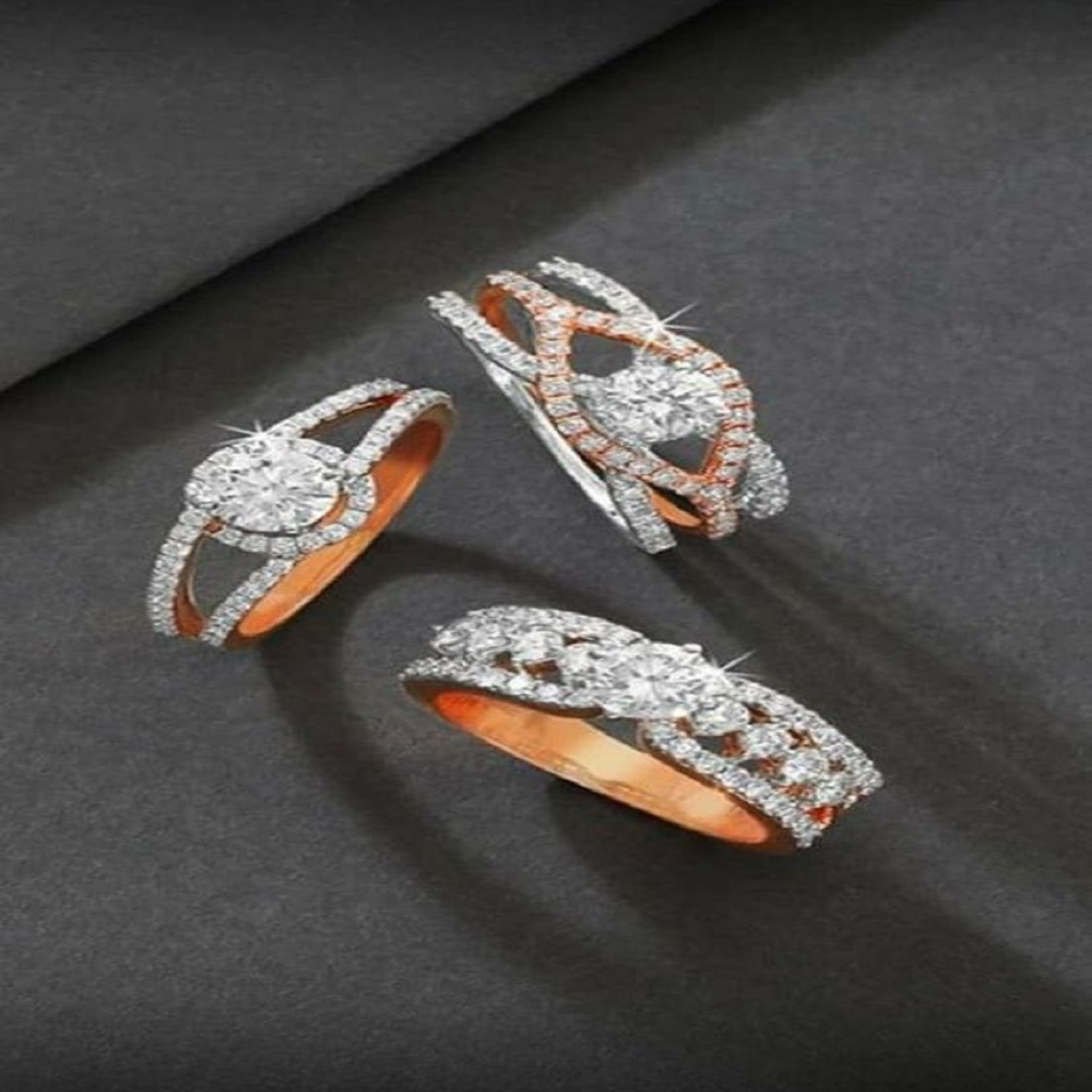 Diamond Solitaire Rings Women